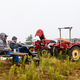 The Long family brought two tractors for the weekend.